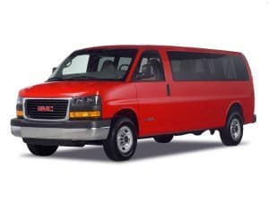 GMC Savana fourgon model year 2002