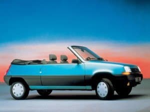 Renault 5 cabriolet EBS 1986 - photo Renault