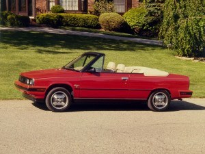 Renault Alliance convertible 1985-1987 - photo Renault