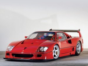 Ferrari F40 LM Michelotto 1989-1994 vue AV - photo : auteur inconnu DR