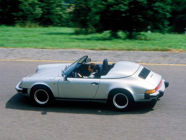 Porsche 911 Speedster 1989 profil - photo Porsche