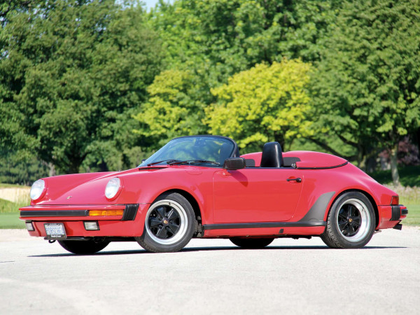 Porsche 911 Speedster Turbo-Look US 1989 vue AV - photo Nico Leenders