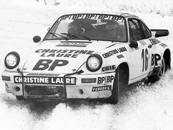 Porsche 911 Carrera 3.0 Groupe 3 Rallye - photo : auteur inconnu DR