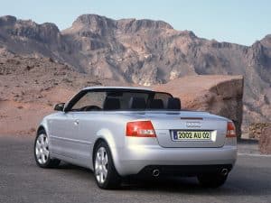 Audi A4 B6 cabriolet 2002-2006 vue AR - photo Audi