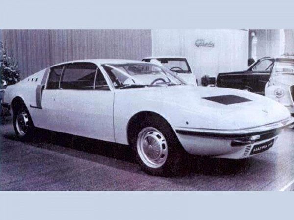 Vignale Matra 530 - salon de Genève 1968 - photo : auteur inconnu DR