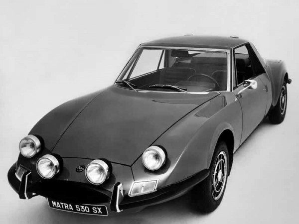 Matra 530 SX 1971-1973 vue AV - photo Matra