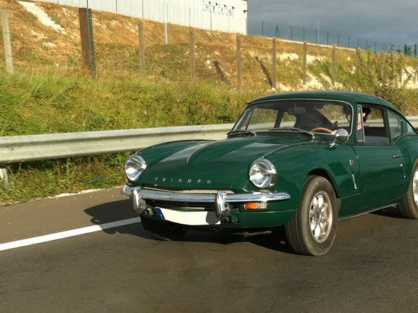 Triumph GT6 1970 en route vers l'aventure - photo Florian C.