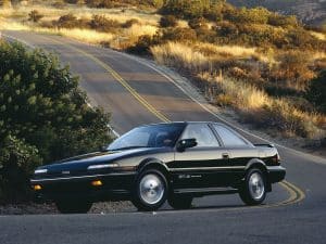 Toyota Corolla coupé AE90 1988-1991 US