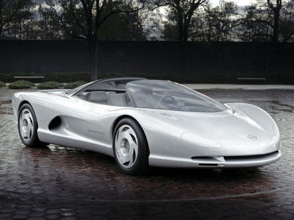 Chevrolet Corvette Indy Concept salon de Détroit 1986 - photo GM