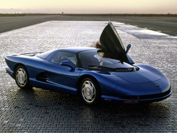 Chevrolet Corvette CERV III salon de Détroit 1990 - photo GM