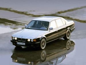 BMW 7-series E32 750iL by Karl Lagerfeld 1992 - photo BMW