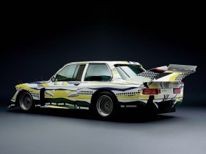 BMW 320 Turbo Groupe 5 Art Car de Roy Lichtenstein vue AR - photo BMW