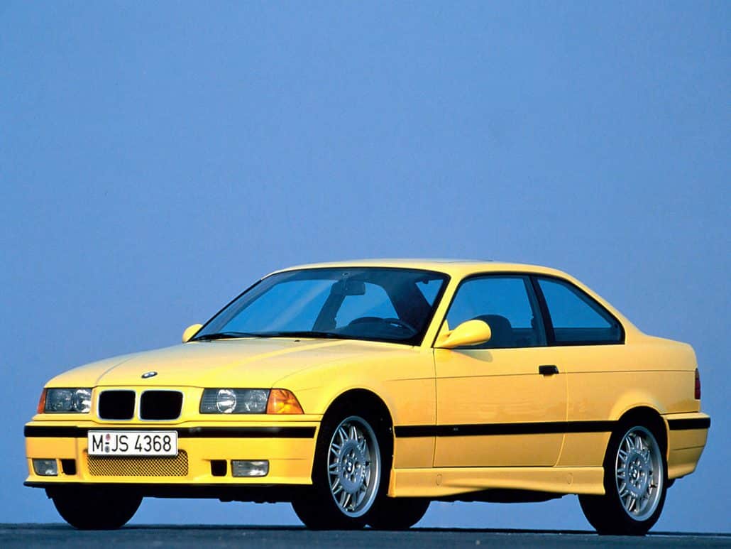 BMW E36 Coupé, Évolutions et caractéristiques