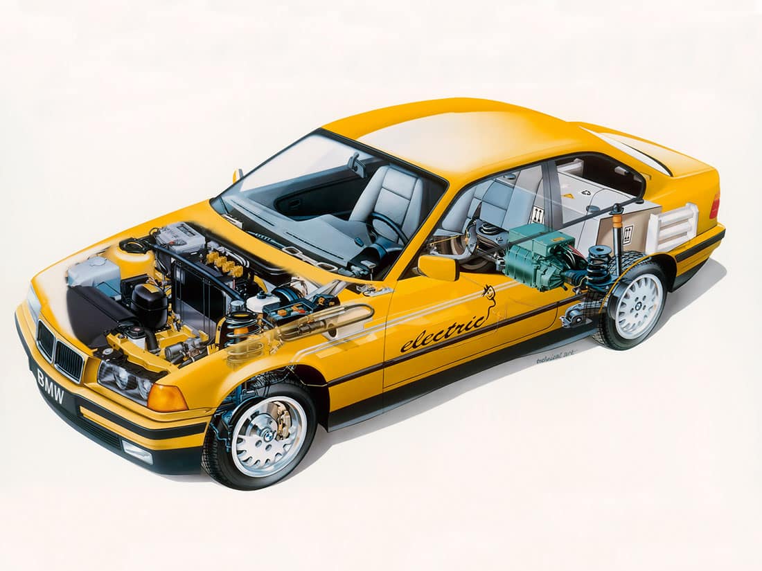 BMW E36 Coupé, Évolutions et caractéristiques