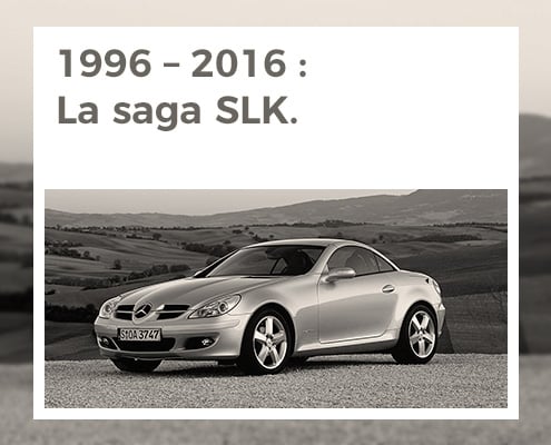 1996 – 2016 : la saga SLK