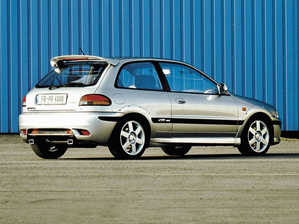 Proton Satria GTI 1999-2005 vue AR - photo Proton UK