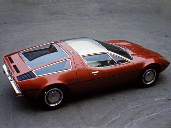 Maserati Bora 1971-1973 vue AR - photo Maserati