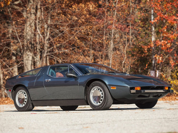 Maserati Bora US 1972-1974 vue AV - photo : auteur inconnu