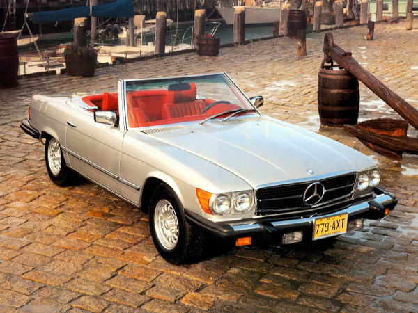 Mercedes-Benz 450 SL R107 USA MY 1979 - photo Archives Daimler