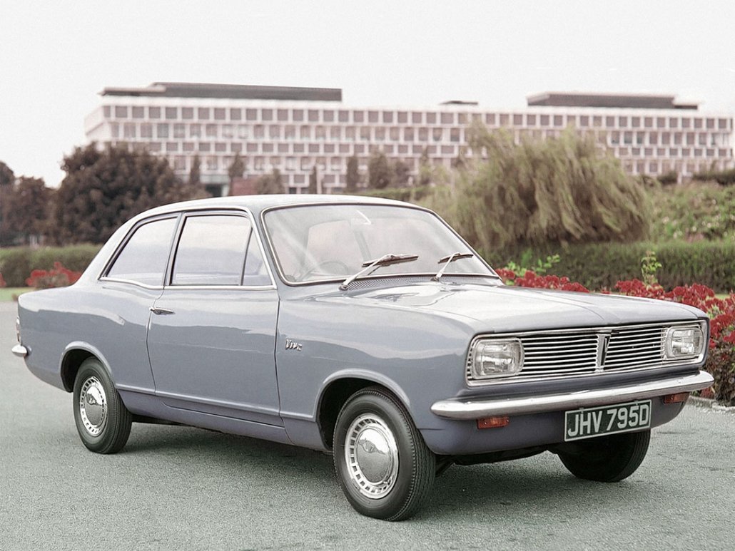 Vauxhall Viva HB 1966-1970 2 portes Standard vue AV - photo Vauxhall