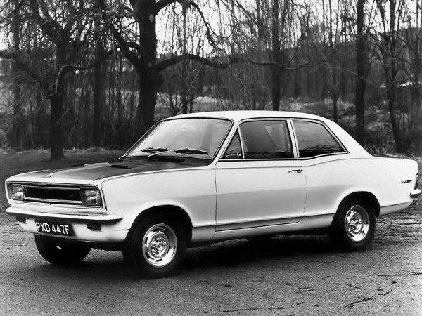 Vauxhall Viva GT 1968-1970 vue AV - photo Vauxhall