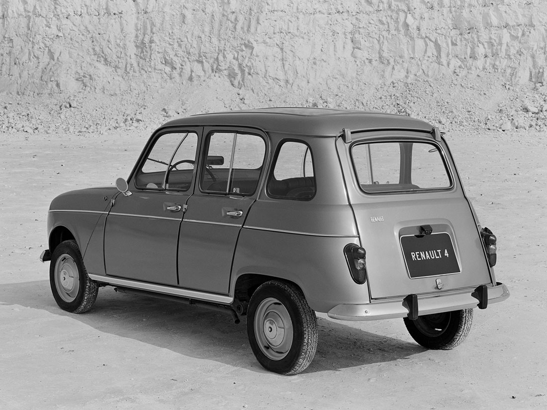 Renault 4, Évolutions et caractéristiques