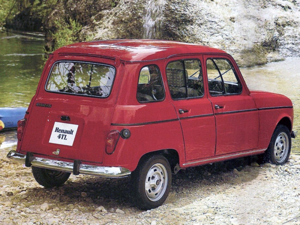 Renault 4 TL Espagne vue AR 1981-1986 photo Fasa-Renault