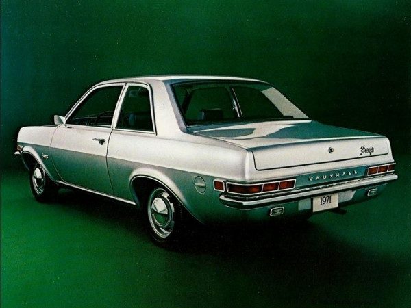 Vauxhall Firenza 2 portes Canada 1970-1973 vue AR - photo GM Canada