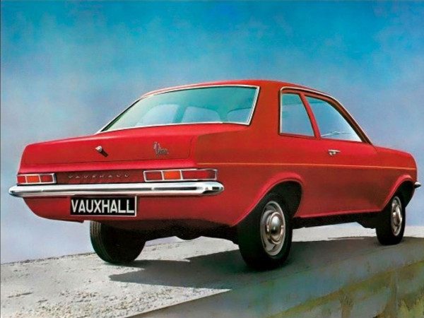 Vauxhall Viva HC berline 2p 1970-1979 vue AR - photo Vauxhall