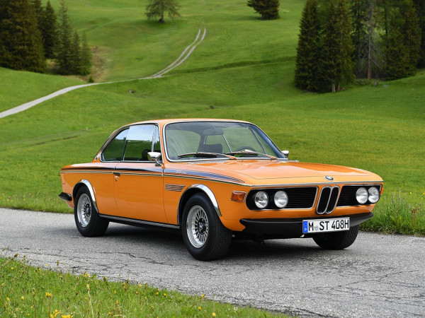 BMW 3.0 CSL 1972-1973 vue AV - photo BMW Classic (Hardy Mutschler)