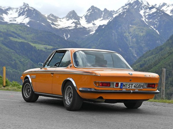 BMW 3.0 CSL 1972-1973 vue AR - photo BMW Classic (Hardy Mutschler)