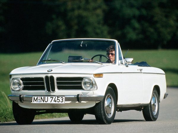 BMW 1600 cabriolet 1967-1971 vue AV - photo BMW