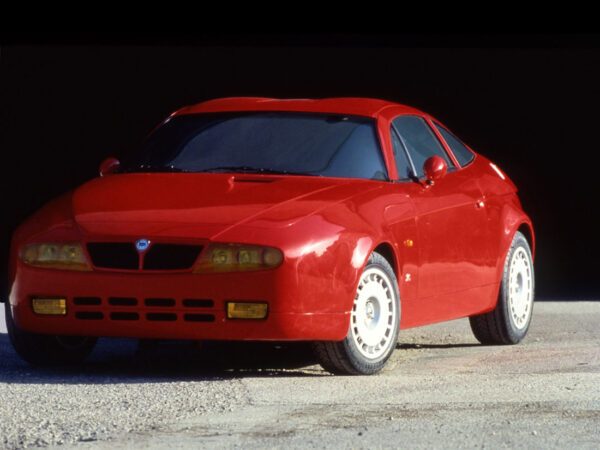 Lancia Hyena Zagato prototype - salon de Bruxelles 1992 - vue AV - photo Zagato