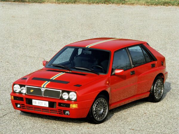 Lancia Delta HF integrale Evoluzione 2 Edizione Finale 1994 vue AV - photo Lancia