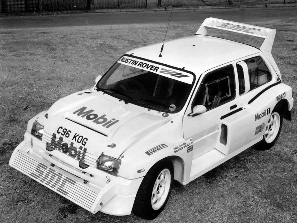 MG Metro 6R4 1985-1986 vue AV - photo Austin Rover