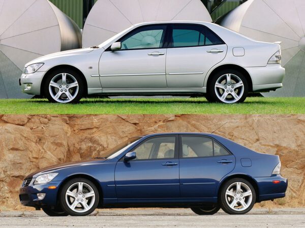 Comparaison Lexus IS 300 : Europe vs US