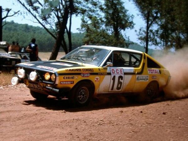 Renault 17 engagement en rallye entre 1972 et 1978 - photo Renault