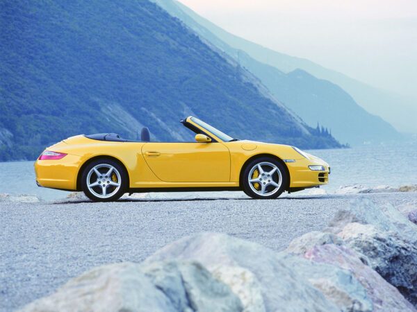 Porsche 911 type 997 cabriolet phase 1 profil 2005-2008 - photo Porsche AG