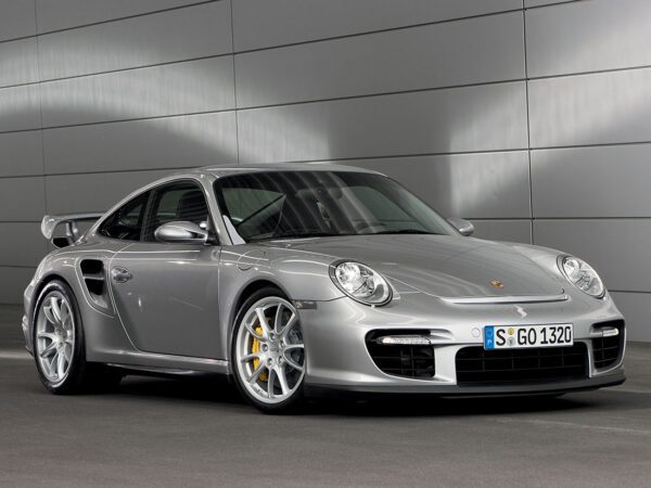 Porsche 911 type 997 GT2 vue AV 2007-2009 - photo Porsche AG (Stefan Warter)