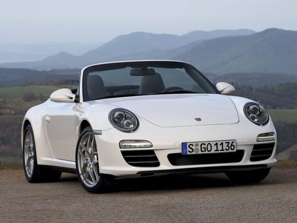 Porsche 911 type 997 cabriolet phase 2 vue AV 2008-2012 - photo Porsche AG