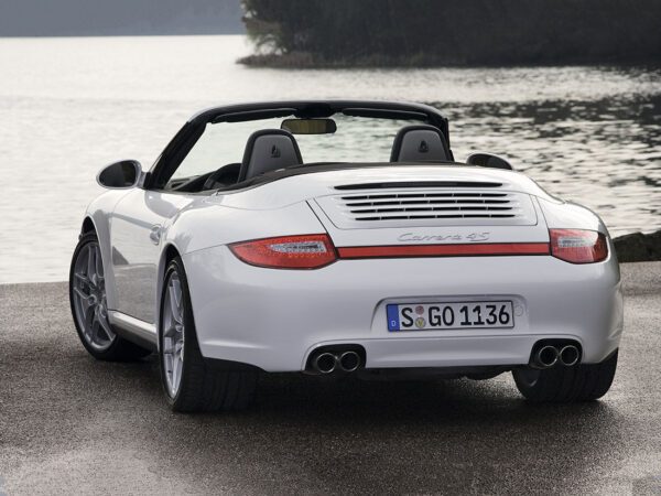 Porsche 911 type 997 cabriolet phase 2 vue AR 2008-2012 - photo Porsche AG