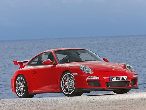 Porsche 911 type 997 GT3 phase 2 vue AV 2009-2010 - photo Porsche AG