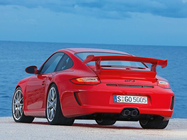 Porsche 911 type 997 GT3 phase 2 vue AR 2009-2010 - photo Porsche AG