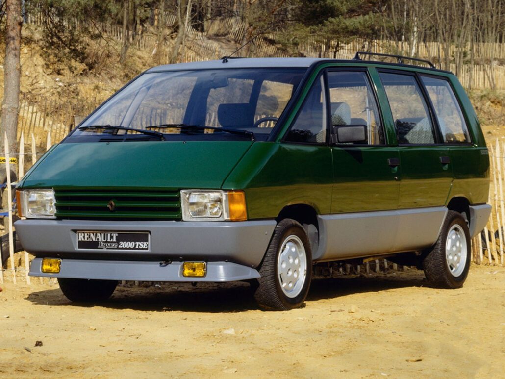 Renault Espace 2000 TSE 1985-1986 vue AV - photo Renault