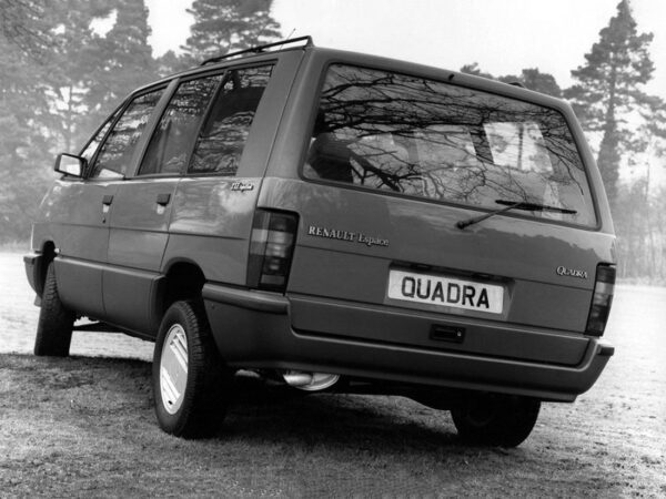 Renault Espace TXE injection Quadra 1988-1991 vue AR - photo Renault