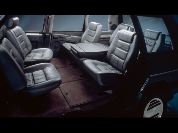 Renault Espace 2000-1 Connolly 1990 intérieur cuir - photo Renault