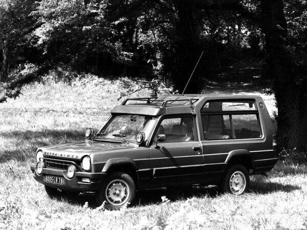 Matra-Simca Rancho 1977-1978 vue AV avec jantes en alliage léger - photo Chrysler Europe