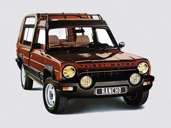 Talbot-Matra Rancho 1979-1981 vue AV - photo Talbot