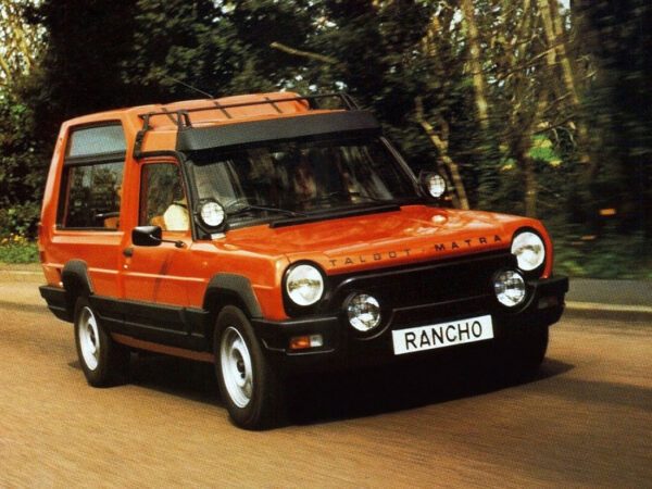 Talbot-Matra Rancho conduite à droite 1979-1981 vue AV - photo Talbot UK