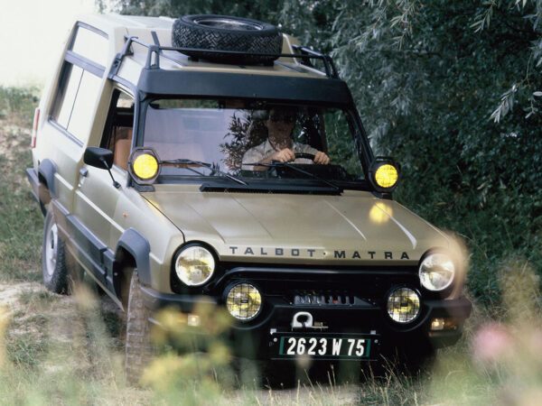 Talbot-Matra Rancho Grand Raid 1979-1981 vue AV - photo Talbot